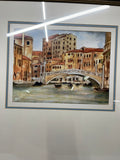Print, B75, Italy,  Framed 24x28”