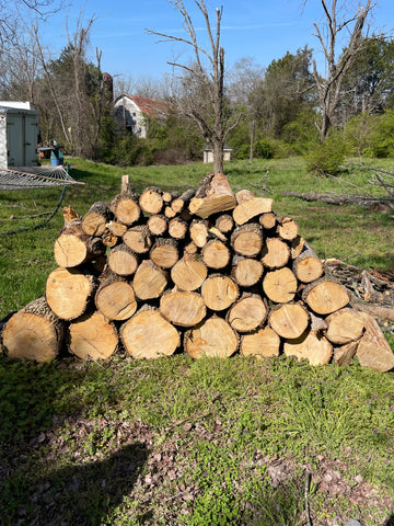 Firewood, RR, 1/2 Cord Wood Pile, 3, Face Cord or 1/2 Cord woods